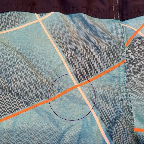 🌊 OP Swim Trunks | Board Shorts | Boys Size XL (14-16) | Blue | Lined - Picture 12 of 14